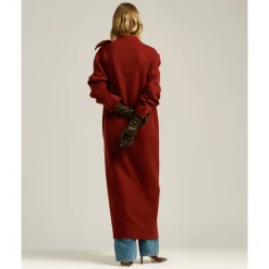 Kiton Handsker*Luksus Læder Cashmere Handsker Brun