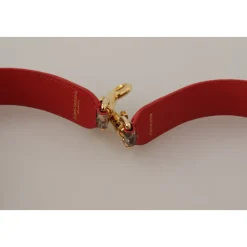 Dolce & Gabbana Tilbehør Til Tasker*Luksus Python Læder Taske Strop Multifarvet