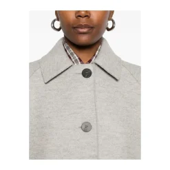 Harris Wharf London Frakker*Lys Raglanærme Frakke Grå