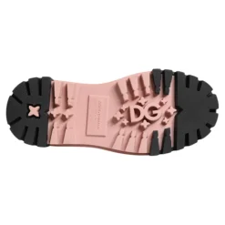 Dolce & Gabbana Snøresko*Lyserød læder snøresko Pink