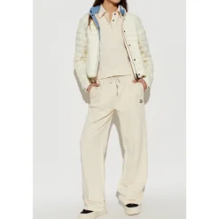 Moncler Jakker*Madulains Packable Dunjakke Beige