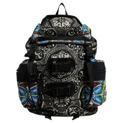 Dolce & Gabbana Rygsække*Maiolica Print Rygsæk Multifarvet