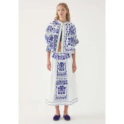 Antik Batik Bluser & Skjorter*Mamie Bluse Blå