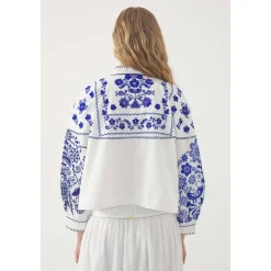 Antik Batik Bluser & Skjorter*Mamie Bluse Blå