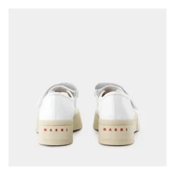 Marni Ballerina Sko*Mary Jane Platform Sko Hvid