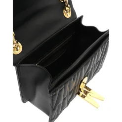 Moschino Skuldertasker*Matelassé Medium Skuldertaske Sort