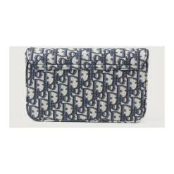 Dior Skuldertasker*Medium Saddle Pouch med Kæde Multifarvet