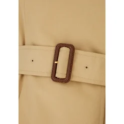 Burberry Frakker*Mellemlang Chelsea Heritage Trenchcoat Beige