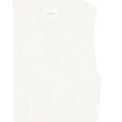 Lisa Yang Striktrøjer & Sweatere*Meng Top Hvid