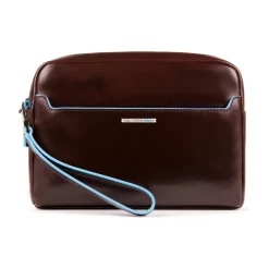 Piquadro Laptop Tasker*Men's clutch for iPad@mini Brun