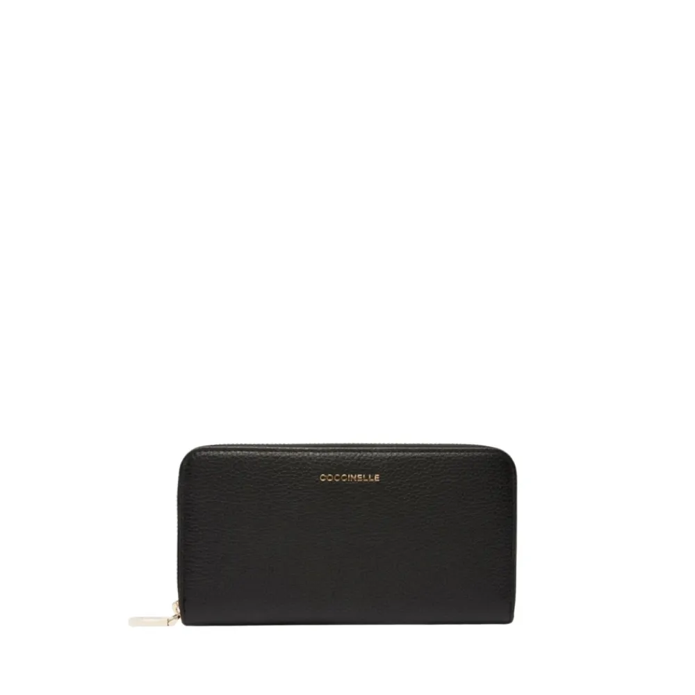 Coccinelle Punge & Kortholder*Metallic Large Sort