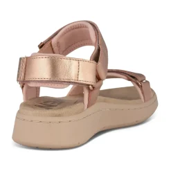 Woden Sandaler*Metallic Rose Lædersandal Pink
