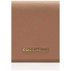 Coccinelle Punge & Kortholder*Metallic Soft Flap Wallet Brun