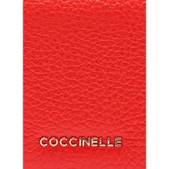 Coccinelle Punge & Kortholder*Metallic Soft Wallet Rød