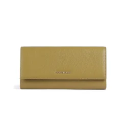 Coccinelle Punge & Kortholder*Metallic Soft Wallet Gul