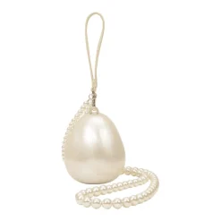 Simone Rocha Clutch*Micro Egg Bag Beige