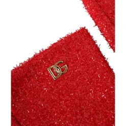 Dolce & Gabbana Handsker*Mid Arm Length Gloves Rød