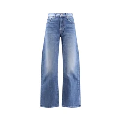 Mother Jeans*Mid Rise Lasso Sneak Blå