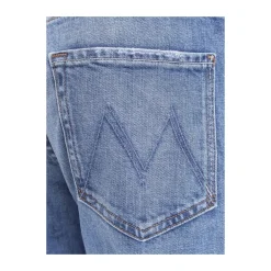Mother Jeans*Mid Rise Lasso Sneak Blå