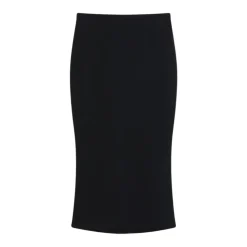 Givenchy Nederdele*Midi Kickback Skirt Sort