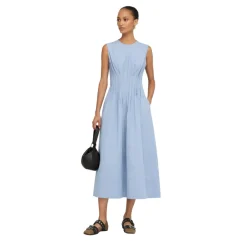 Semicouture Kjoler*Midi Kjoler Blå