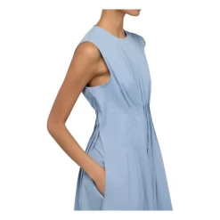 Semicouture Kjoler*Midi Kjoler Blå