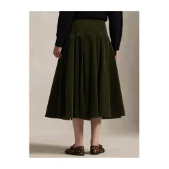 Polo Ralph Lauren Nederdele*Midi Nederdel Grøn