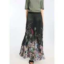 Munthe Nederdele*Midi Nederdel Multifarvet