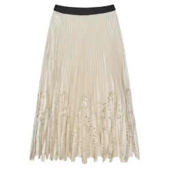 Munthe Nederdele*Midi Nederdele Beige