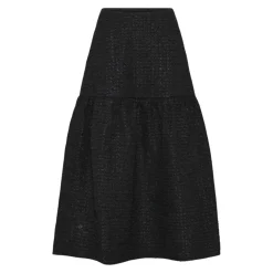 Heartmade Nederdele*Midi Nederdele Sort
