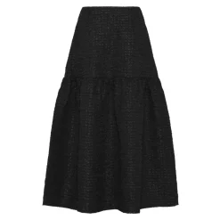 Heartmade Nederdele*Midi Nederdele Sort