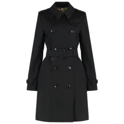 Burberry Frakker*Mid-length Kensington Heritage Trenchcoat Sort