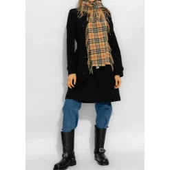 Burberry Frakker*Mid-length Kensington Heritage Trenchcoat Sort