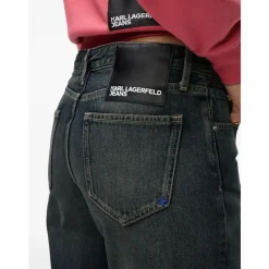 Karl Lagerfeld Jeans*Mid-rise Relaxed Jeans Blå
