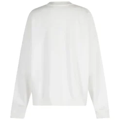 Anine Bing Sweatshirts|Striktrøjer & Sweatere*Miles Oversized Sweatshirt Letterman Hvid