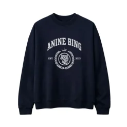 Anine Bing Sweatshirts*Miles Sweatshirt Collegiate Blå