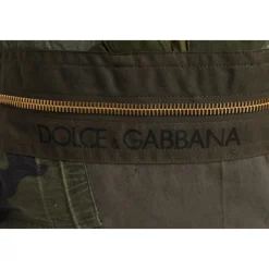 Dolce & Gabbana Rygsække*Militær Patchwork Rygsæk Grøn