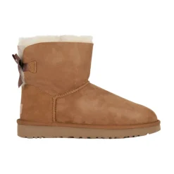 UGG Støvler*Mini Bailey Bow II Støvler Chestnut Brun