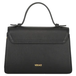 Versace Håndtasker*Mini lædertaske med push-lock lukning Sort