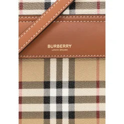 Burberry Skuldertasker*Mini Lomme Taske Brun