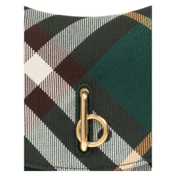 Burberry Bæltetasker*Mini Rocking Horse Checked Crossbody Taske Grøn