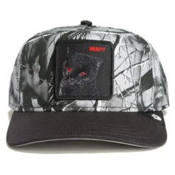 Goorin Bros Huer & Kasketter*Misfit Camo 5 Panels Cap Grå