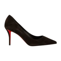 Christian Louboutin Pumps|Stiletter*Miss Z Suede 80 Pumps Brun