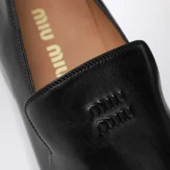 Miu Miu Loafers*Mocassino Sort