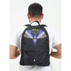 Marcelo Burlon Rygsække*Moderne Funktionel Rygsæk Sort