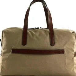 The Bridge Rejsetasker*Moderne rejsetaske i lærred Beige