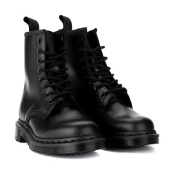 Dr. Martens Støvler*Mono Glatte Læder Ankelstøvler Sort