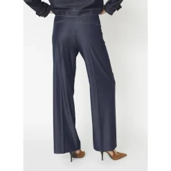 Co'Couture Bukser*Mørke Denim Bukser Terrycc Denim Pant Jakke Blå