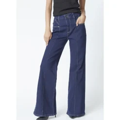 Co'Couture Jeans*Mørke Wide Jeans Bukser Blå