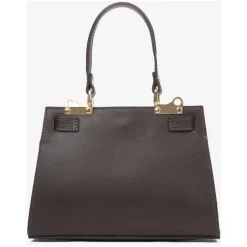 Estro Håndtasker*Mørke Satchel Håndtaske Brun